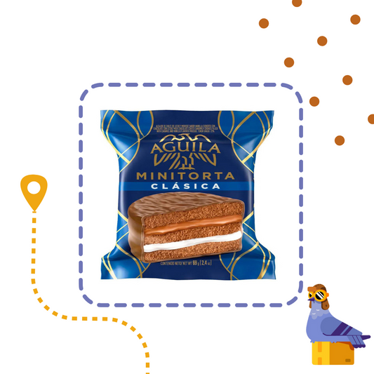 Aguila Minitorta Clásico Alfajor - Triple - x 6 Unidades