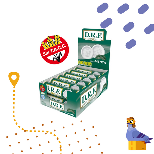 Pastillas DRF Menta x 12 Unidades