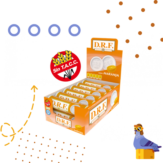 Pastillas DRF Naranja x 12 Unidades