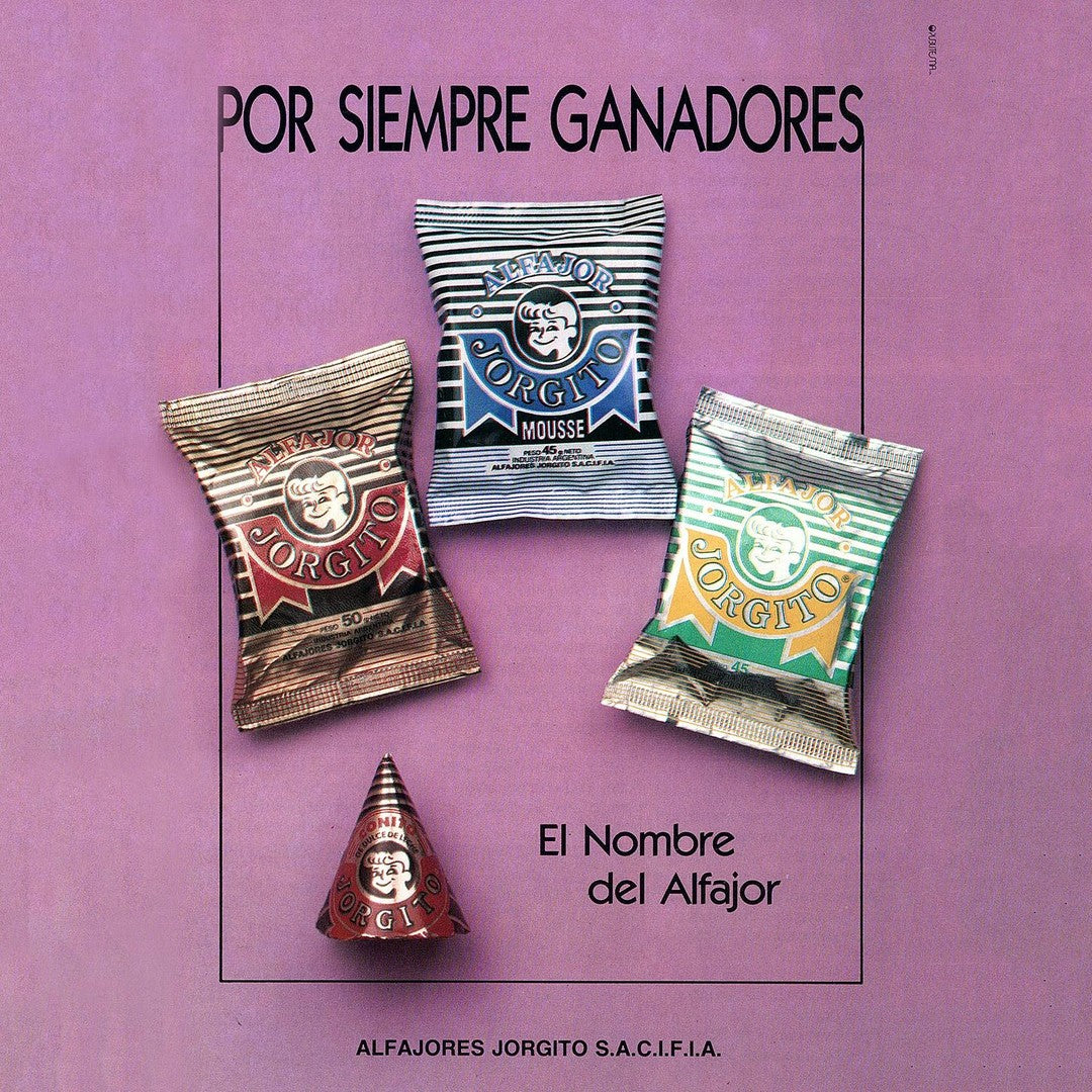 Jorgito Alfajor - Negro - x 6 Unidades