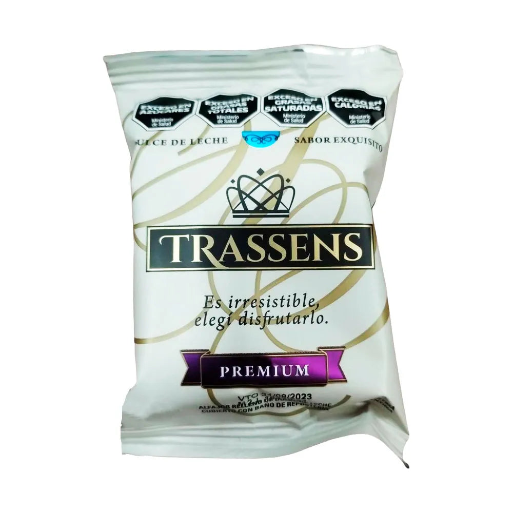 Trassens Alfajor - Premium Blanco x 12u.