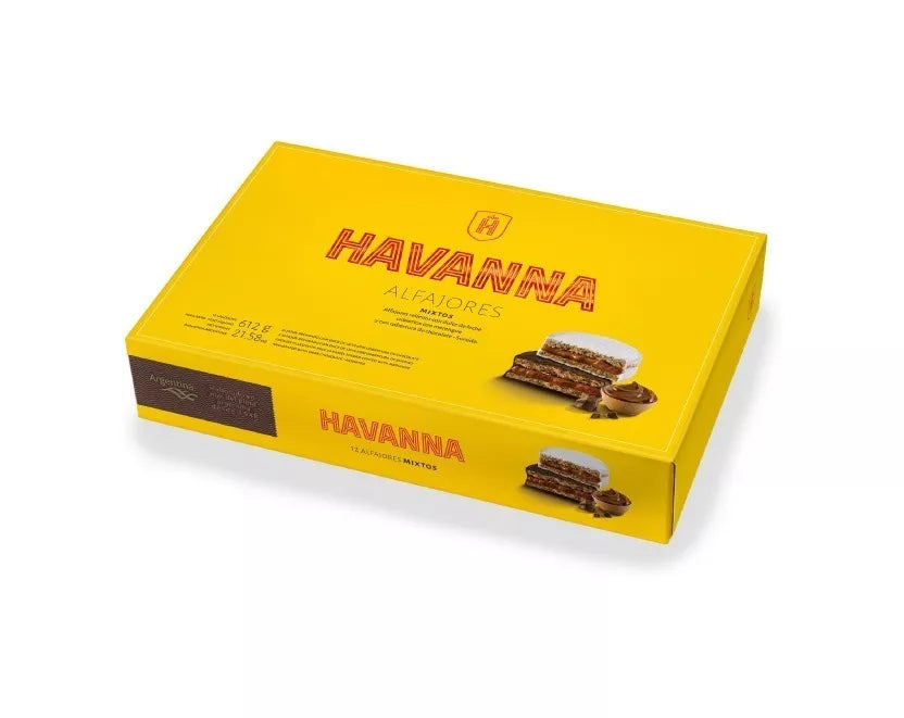 Havanna Alfajor - Mixtos - x 12 Unidades
