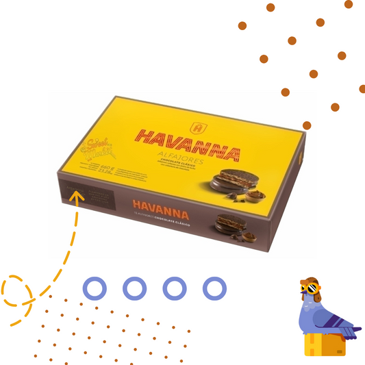 Havanna Alfajor - Chocolate - x 12 Unidades