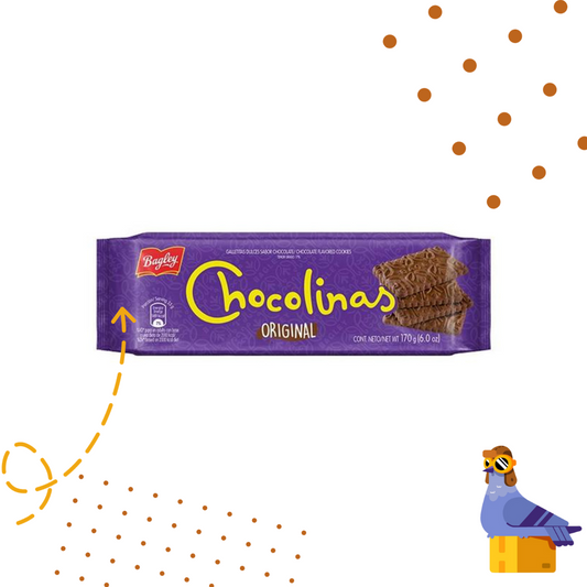 Chocolinas Galletitas - 170 gr - Pack x 3 Unidades