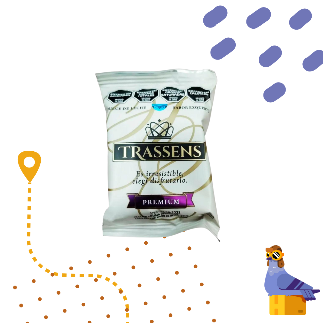 Trassens Alfajor - Premium Blanco x 12u.