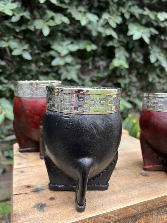 Mate Imperial - Virola Cincelada - Negro