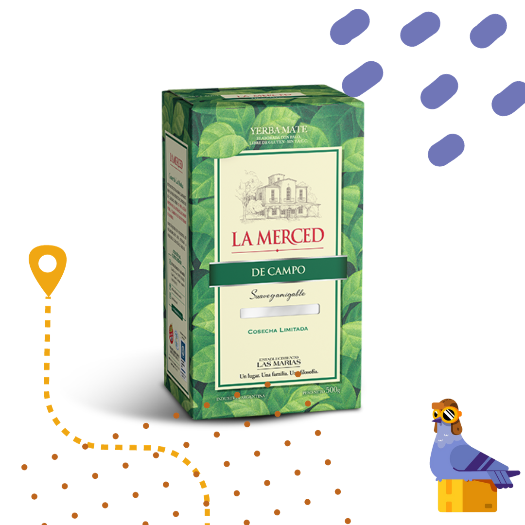 La Merced Yerba Mate - De Campo - 500 gr