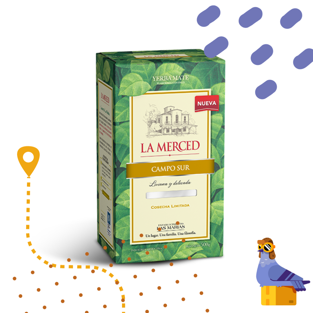 La Merced Yerba Mate - Campo Sur - 500 gr