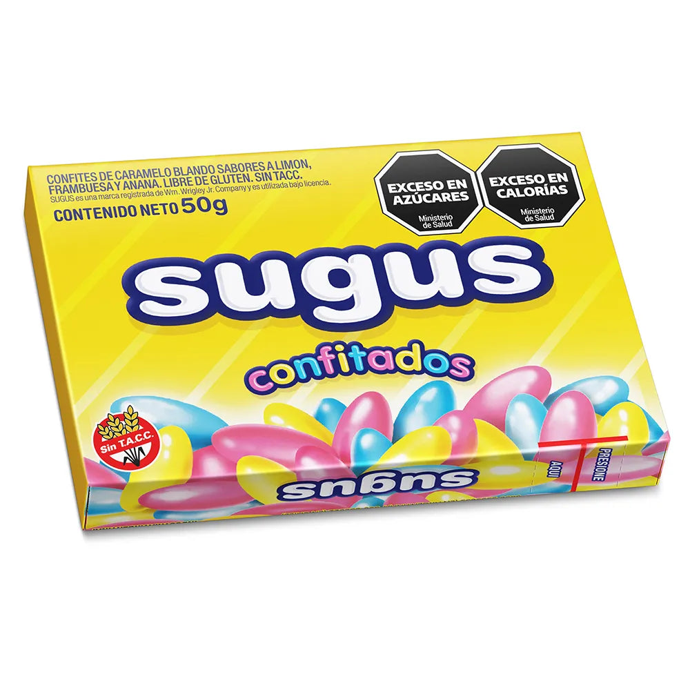 Sugus caramelos confitados - x3