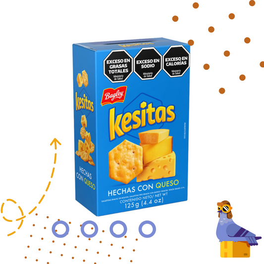 Kesitas Galletitas - 125 gr - Pack x 3 Unidades