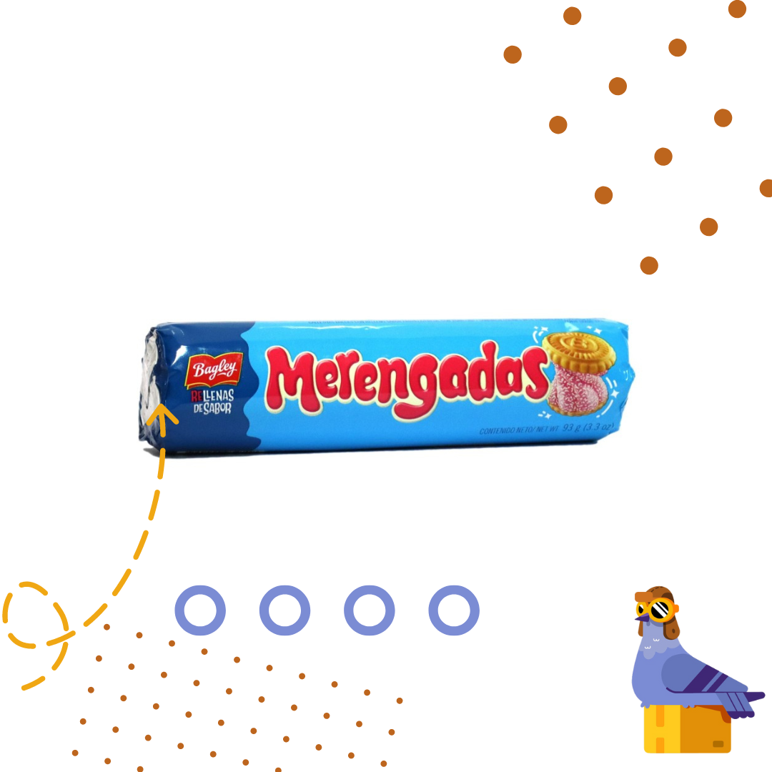 Merengadas Galletitas - 93 gr - Pack x 3 Unidades