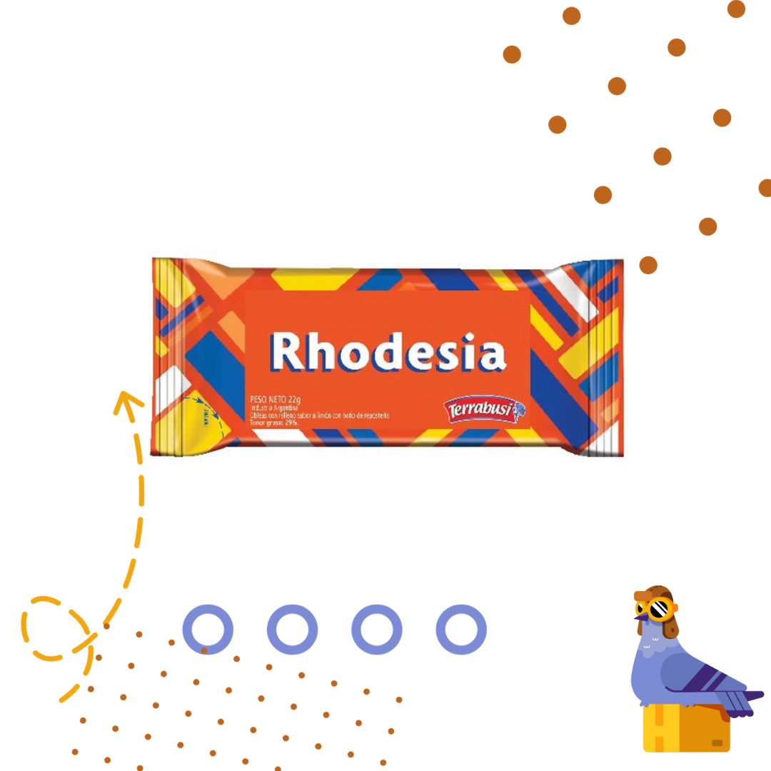 Rhodesia Chocolate Galletita - x 36 Unidades