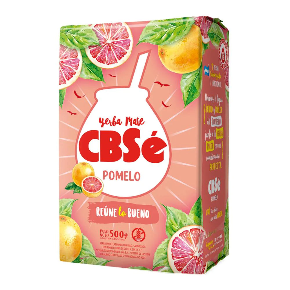 Cbse Yerba Mate - Pomelo- 500 gr - GLUTEN FREE