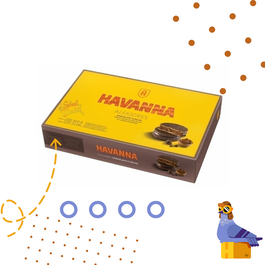 Havanna Alfajor - Chocolate -  x 12 Unidades