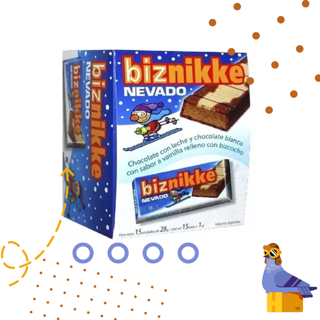 Biznikke Nevado - x15 Unidades de 28 gr