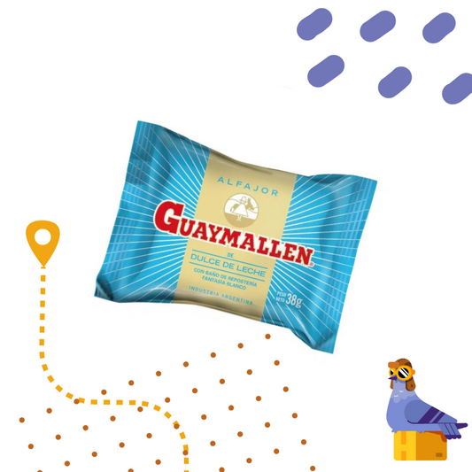 Guaymallen Alfajor - Blanco - x 40 Unidades