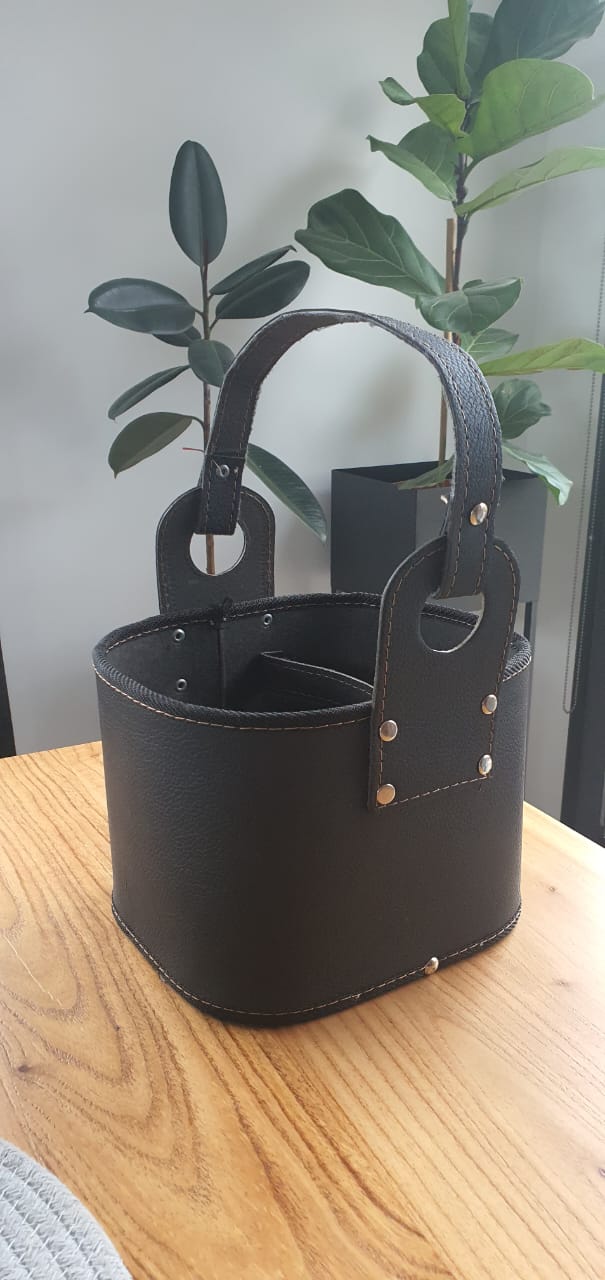 Bolso Matero - Eco Cuero - Negro