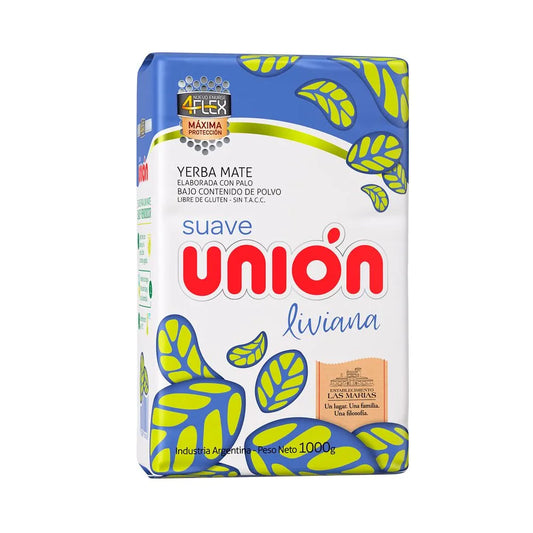 Unión Suave Liviana Yerba Mate - 1 KG  - Gluten Free