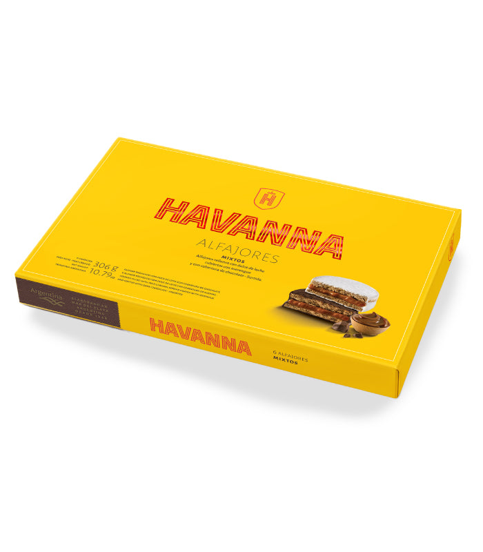 Havanna Alfajor - Mixtos - x 6 Unidades