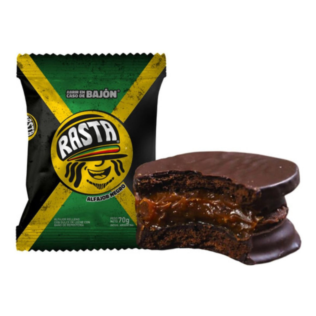 Rasta Alfajor - Chocolate -  x 6 Unidades