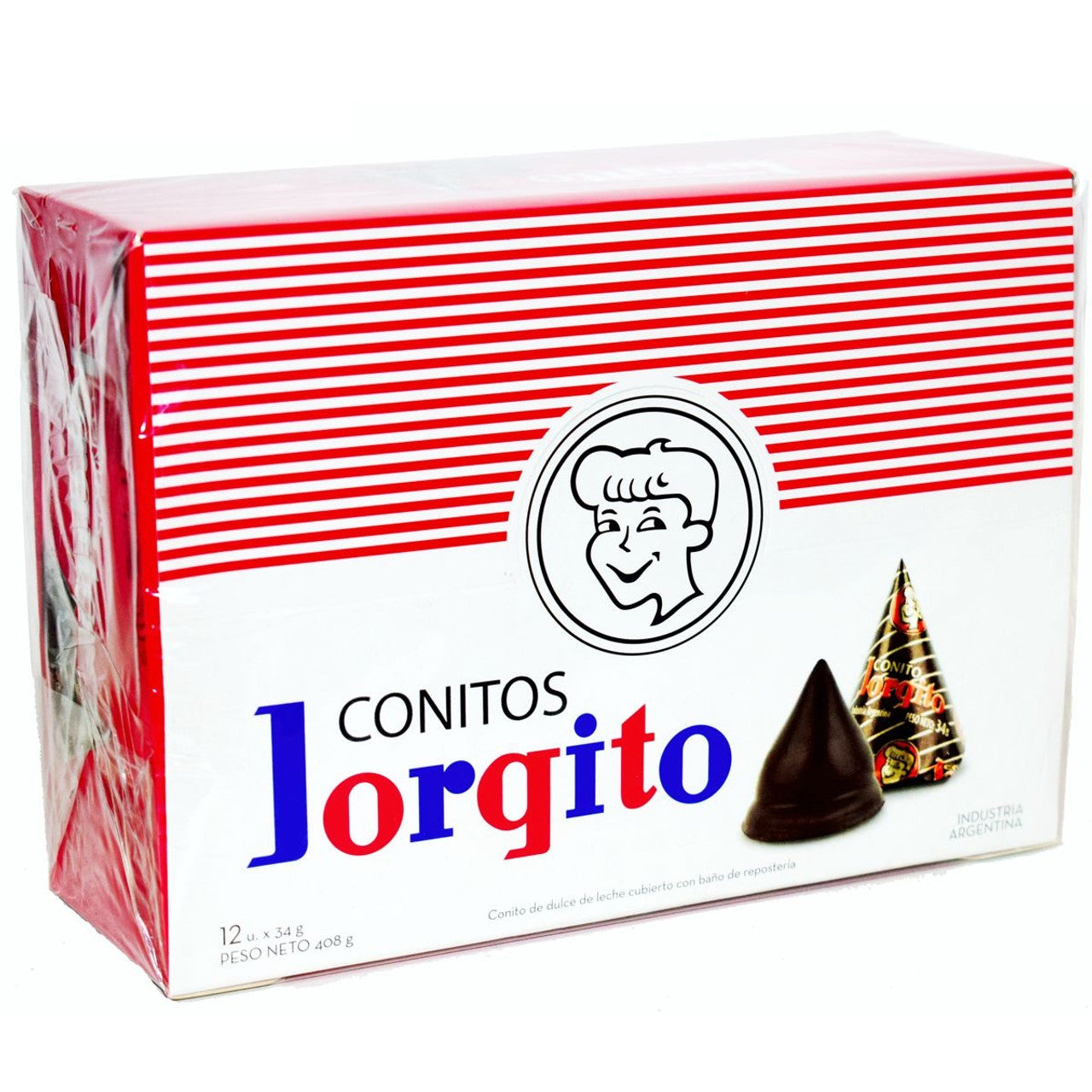 Conitos Jorgito - Chocolate x 12 Unidades