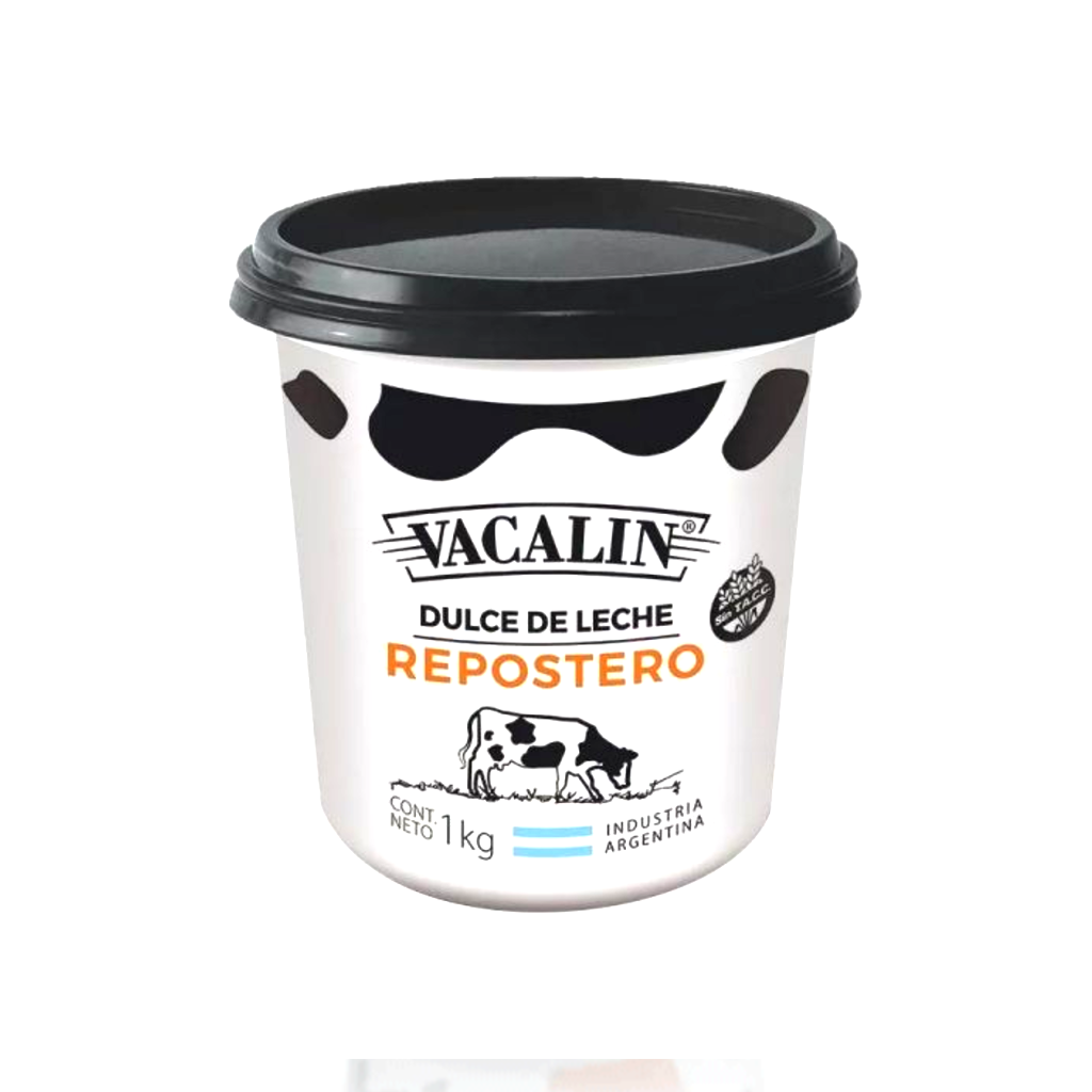 Vacalin Dulce de Leche Repostero- 1 kg - GLUTEN FREE