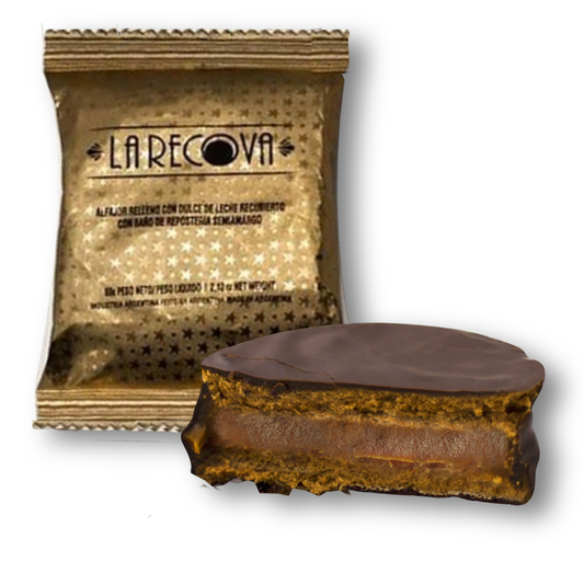 La Recova alfajor - Chocolate -  x 6 Unidades